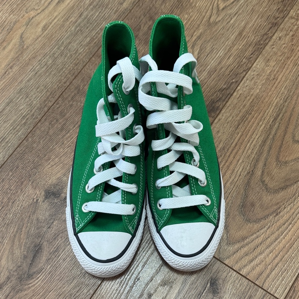 Converse Green High-Top Sneakers